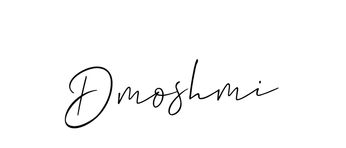 Make a beautiful signature design for name Dmoshmi. Use this online signature maker to create a handwritten signature for free. Dmoshmi signature style 2 images and pictures png