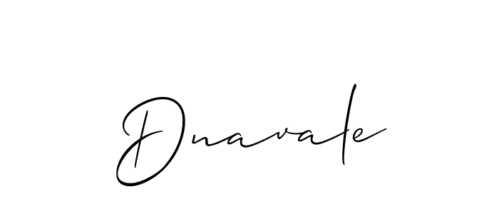 Also we have Dnavale name is the best signature style. Create professional handwritten signature collection using Allison_Script autograph style. Dnavale signature style 2 images and pictures png