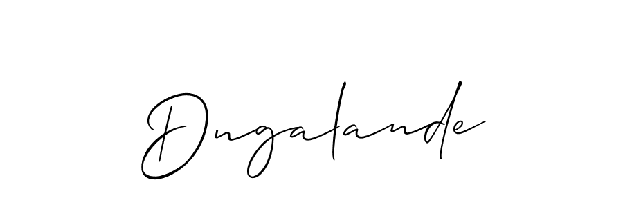 Dngalande stylish signature style. Best Handwritten Sign (Allison_Script) for my name. Handwritten Signature Collection Ideas for my name Dngalande. Dngalande signature style 2 images and pictures png