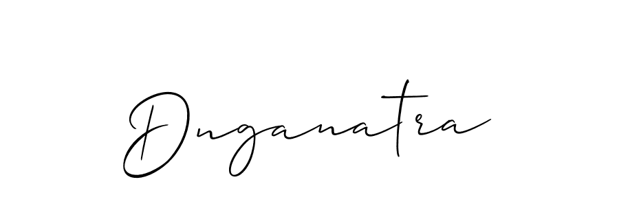 How to make Dnganatra name signature. Use Allison_Script style for creating short signs online. This is the latest handwritten sign. Dnganatra signature style 2 images and pictures png