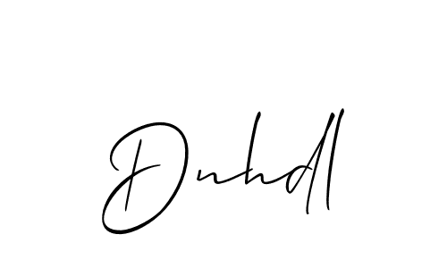 Also we have Dnhdl name is the best signature style. Create professional handwritten signature collection using Allison_Script autograph style. Dnhdl signature style 2 images and pictures png