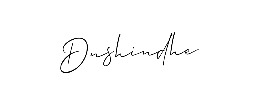 Dnshindhe stylish signature style. Best Handwritten Sign (Allison_Script) for my name. Handwritten Signature Collection Ideas for my name Dnshindhe. Dnshindhe signature style 2 images and pictures png