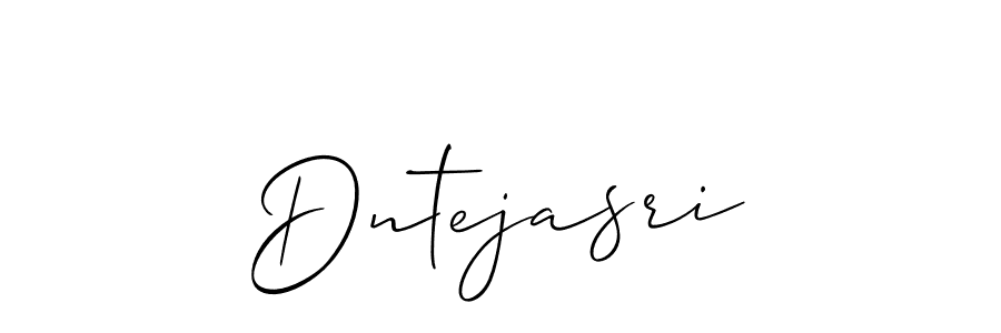 Also You can easily find your signature by using the search form. We will create Dntejasri name handwritten signature images for you free of cost using Allison_Script sign style. Dntejasri signature style 2 images and pictures png