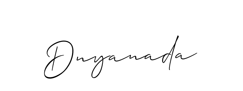 Also You can easily find your signature by using the search form. We will create Dnyanada name handwritten signature images for you free of cost using Allison_Script sign style. Dnyanada signature style 2 images and pictures png