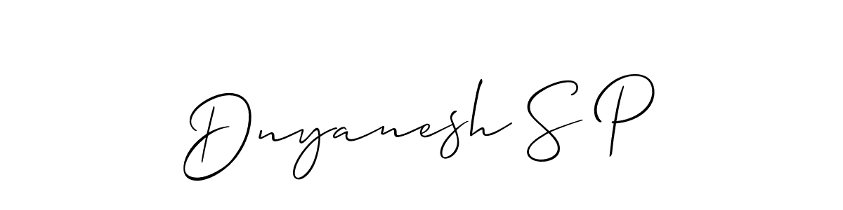 You can use this online signature creator to create a handwritten signature for the name Dnyanesh S P. This is the best online autograph maker. Dnyanesh S P signature style 2 images and pictures png