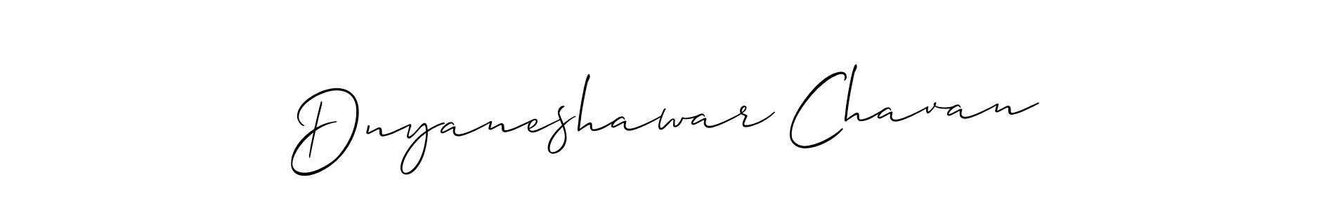 Dnyaneshawar Chavan stylish signature style. Best Handwritten Sign (Allison_Script) for my name. Handwritten Signature Collection Ideas for my name Dnyaneshawar Chavan. Dnyaneshawar Chavan signature style 2 images and pictures png