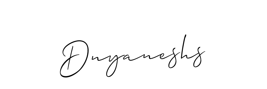 How to Draw Dnyaneshs signature style? Allison_Script is a latest design signature styles for name Dnyaneshs. Dnyaneshs signature style 2 images and pictures png