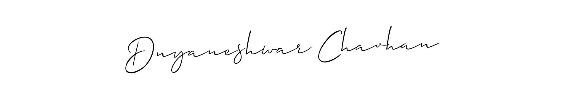 Make a beautiful signature design for name Dnyaneshwar Chavhan. Use this online signature maker to create a handwritten signature for free. Dnyaneshwar Chavhan signature style 2 images and pictures png