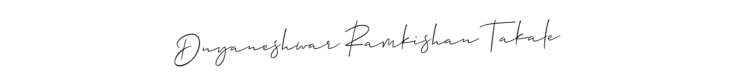 How to Draw Dnyaneshwar Ramkishan Takale signature style? Allison_Script is a latest design signature styles for name Dnyaneshwar Ramkishan Takale. Dnyaneshwar Ramkishan Takale signature style 2 images and pictures png