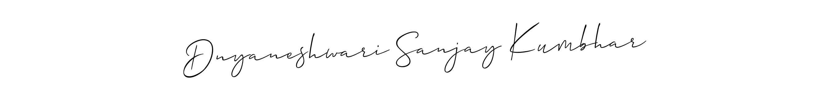 See photos of Dnyaneshwari Sanjay Kumbhar official signature by Spectra . Check more albums & portfolios. Read reviews & check more about Allison_Script font. Dnyaneshwari Sanjay Kumbhar signature style 2 images and pictures png