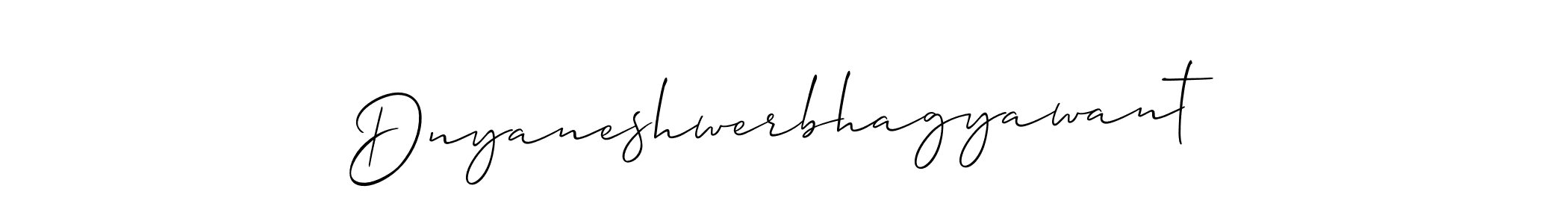 Dnyaneshwerbhagyawant stylish signature style. Best Handwritten Sign (Allison_Script) for my name. Handwritten Signature Collection Ideas for my name Dnyaneshwerbhagyawant. Dnyaneshwerbhagyawant signature style 2 images and pictures png