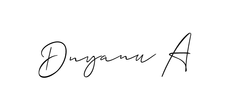 This is the best signature style for the Dnyanu A name. Also you like these signature font (Allison_Script). Mix name signature. Dnyanu A signature style 2 images and pictures png