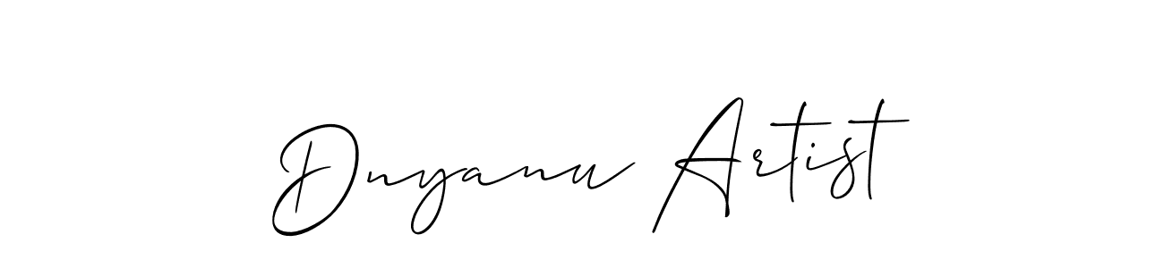 Make a beautiful signature design for name Dnyanu Artist. Use this online signature maker to create a handwritten signature for free. Dnyanu Artist signature style 2 images and pictures png