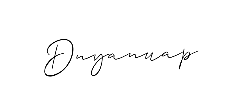 You can use this online signature creator to create a handwritten signature for the name Dnyanuap. This is the best online autograph maker. Dnyanuap signature style 2 images and pictures png