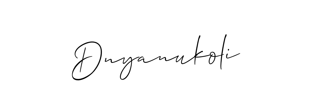 This is the best signature style for the Dnyanukoli name. Also you like these signature font (Allison_Script). Mix name signature. Dnyanukoli signature style 2 images and pictures png