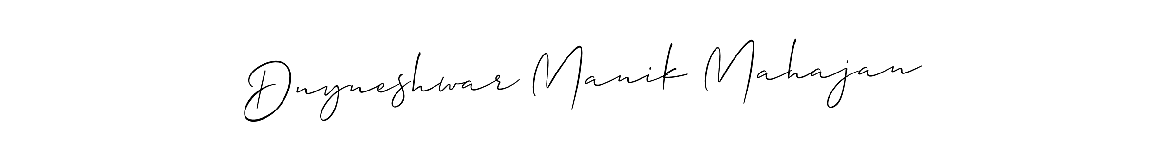 Make a beautiful signature design for name Dnyneshwar Manik Mahajan. Use this online signature maker to create a handwritten signature for free. Dnyneshwar Manik Mahajan signature style 2 images and pictures png