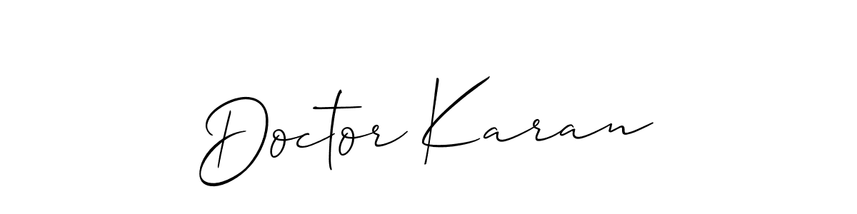 Make a beautiful signature design for name Doctor Karan. Use this online signature maker to create a handwritten signature for free. Doctor Karan signature style 2 images and pictures png