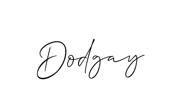 Also You can easily find your signature by using the search form. We will create Dodgay name handwritten signature images for you free of cost using Allison_Script sign style. Dodgay signature style 2 images and pictures png