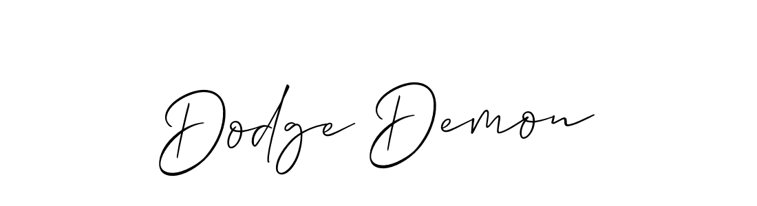 Check out images of Autograph of Dodge Demon name. Actor Dodge Demon Signature Style. Allison_Script is a professional sign style online. Dodge Demon signature style 2 images and pictures png