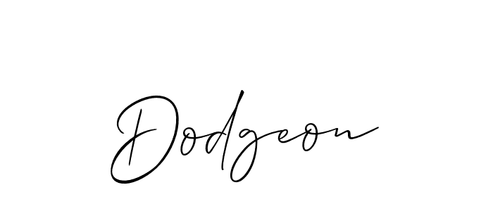 Make a beautiful signature design for name Dodgeon. Use this online signature maker to create a handwritten signature for free. Dodgeon signature style 2 images and pictures png