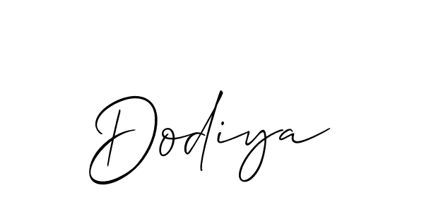 Once you've used our free online signature maker to create your best signature Allison_Script style, it's time to enjoy all of the benefits that Dodiya name signing documents. Dodiya signature style 2 images and pictures png