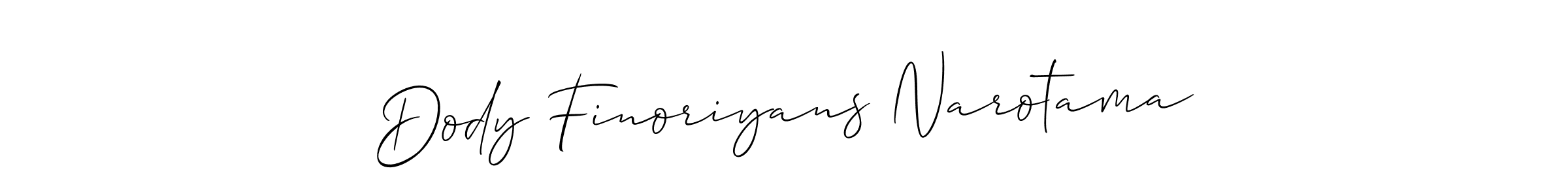 Check out images of Autograph of Dody Finoriyans Narotama name. Actor Dody Finoriyans Narotama Signature Style. Allison_Script is a professional sign style online. Dody Finoriyans Narotama signature style 2 images and pictures png