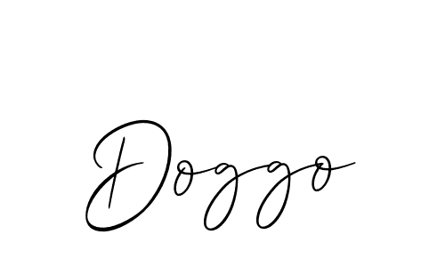 Also we have Doggo name is the best signature style. Create professional handwritten signature collection using Allison_Script autograph style. Doggo signature style 2 images and pictures png
