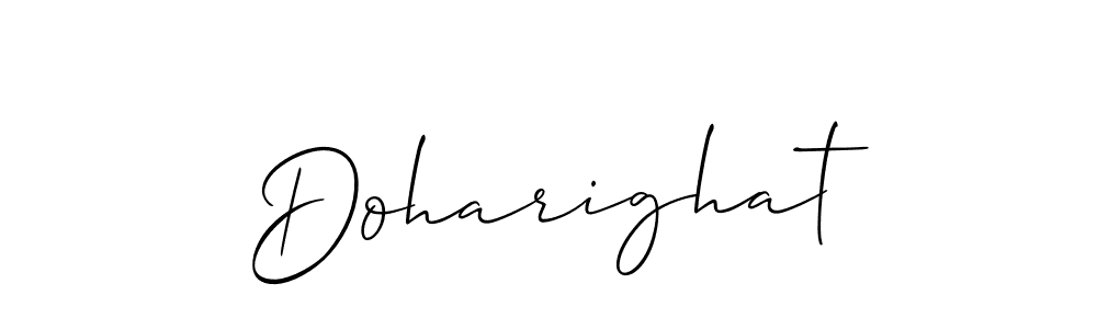 Also You can easily find your signature by using the search form. We will create Doharighat name handwritten signature images for you free of cost using Allison_Script sign style. Doharighat signature style 2 images and pictures png