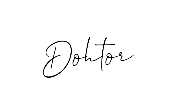 Once you've used our free online signature maker to create your best signature Allison_Script style, it's time to enjoy all of the benefits that Dohtor name signing documents. Dohtor signature style 2 images and pictures png