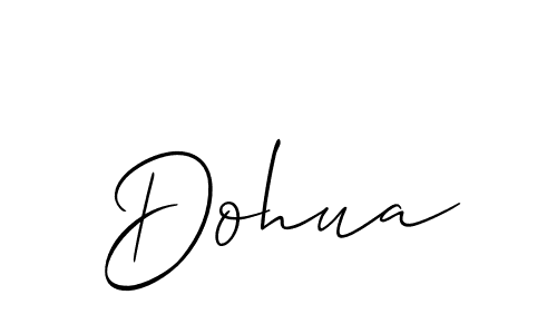 It looks lik you need a new signature style for name Dohua. Design unique handwritten (Allison_Script) signature with our free signature maker in just a few clicks. Dohua signature style 2 images and pictures png