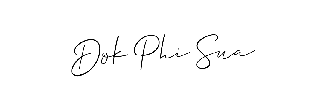 You can use this online signature creator to create a handwritten signature for the name Dok Phi Sua. This is the best online autograph maker. Dok Phi Sua signature style 2 images and pictures png