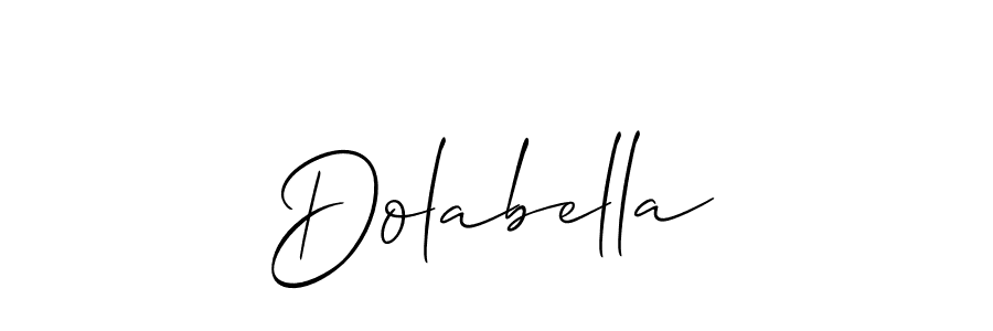 How to Draw Dolabella signature style? Allison_Script is a latest design signature styles for name Dolabella. Dolabella signature style 2 images and pictures png