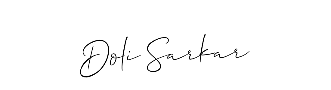 Make a beautiful signature design for name Doli Sarkar. Use this online signature maker to create a handwritten signature for free. Doli Sarkar signature style 2 images and pictures png
