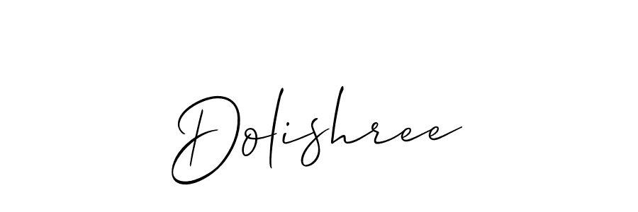 Make a beautiful signature design for name Dolishree. Use this online signature maker to create a handwritten signature for free. Dolishree signature style 2 images and pictures png