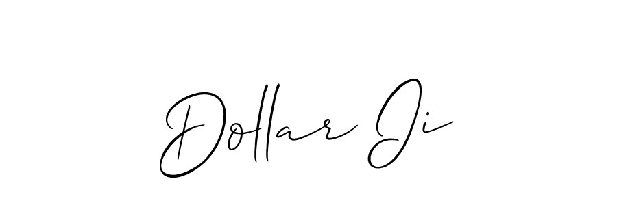 Similarly Allison_Script is the best handwritten signature design. Signature creator online .You can use it as an online autograph creator for name Dollar Ii. Dollar Ii signature style 2 images and pictures png