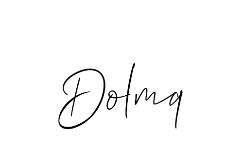 Dolmq stylish signature style. Best Handwritten Sign (Allison_Script) for my name. Handwritten Signature Collection Ideas for my name Dolmq. Dolmq signature style 2 images and pictures png