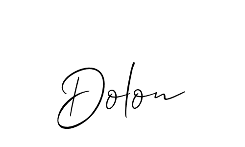 Here are the top 10 professional signature styles for the name Dolon. These are the best autograph styles you can use for your name. Dolon signature style 2 images and pictures png