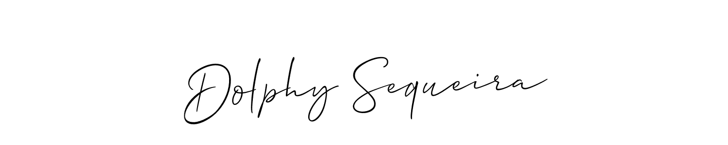 It looks lik you need a new signature style for name Dolphy Sequeira. Design unique handwritten (Allison_Script) signature with our free signature maker in just a few clicks. Dolphy Sequeira signature style 2 images and pictures png