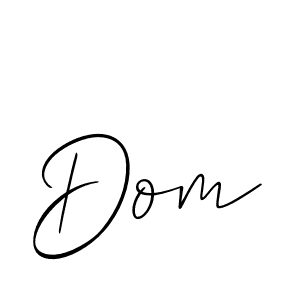 Make a short Dom signature style. Manage your documents anywhere anytime using Allison_Script. Create and add eSignatures, submit forms, share and send files easily. Dom signature style 2 images and pictures png