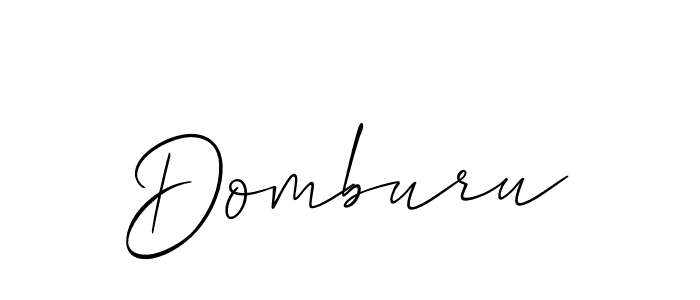 You can use this online signature creator to create a handwritten signature for the name Domburu. This is the best online autograph maker. Domburu signature style 2 images and pictures png