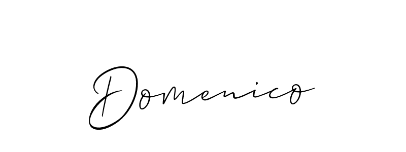 How to Draw Domenico signature style? Allison_Script is a latest design signature styles for name Domenico. Domenico signature style 2 images and pictures png