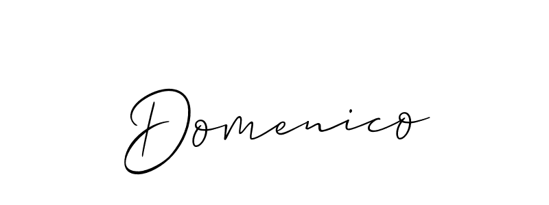 Make a short Domenico signature style. Manage your documents anywhere anytime using Allison_Script. Create and add eSignatures, submit forms, share and send files easily. Domenico signature style 2 images and pictures png