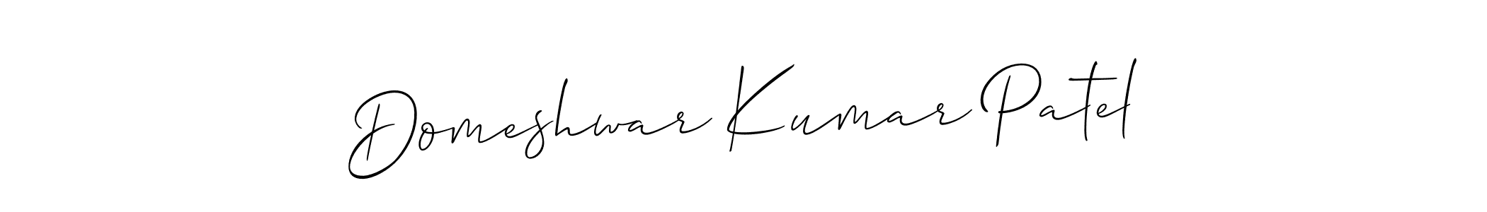 Once you've used our free online signature maker to create your best signature Allison_Script style, it's time to enjoy all of the benefits that Domeshwar Kumar Patel name signing documents. Domeshwar Kumar Patel signature style 2 images and pictures png