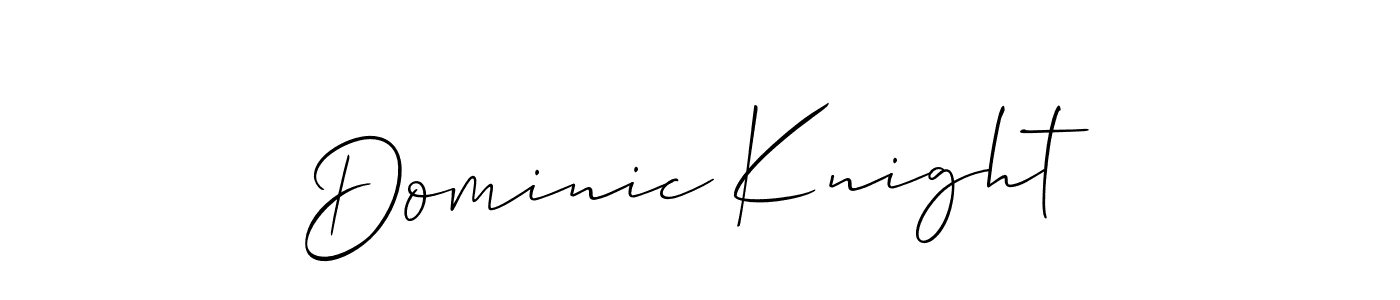 Once you've used our free online signature maker to create your best signature Allison_Script style, it's time to enjoy all of the benefits that Dominic Knight name signing documents. Dominic Knight signature style 2 images and pictures png