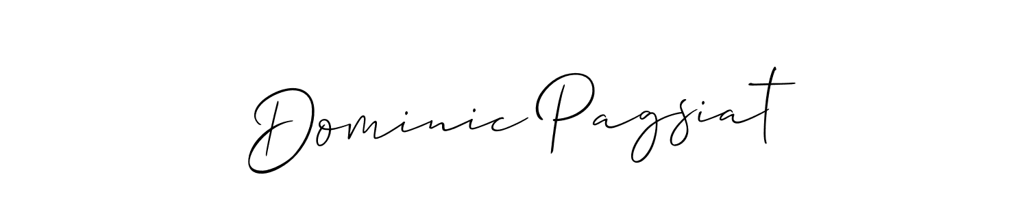 Make a beautiful signature design for name Dominic Pagsiat. Use this online signature maker to create a handwritten signature for free. Dominic Pagsiat signature style 2 images and pictures png