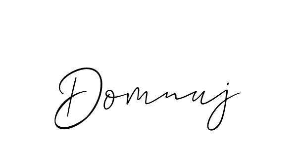 Check out images of Autograph of Domnuj name. Actor Domnuj Signature Style. Allison_Script is a professional sign style online. Domnuj signature style 2 images and pictures png
