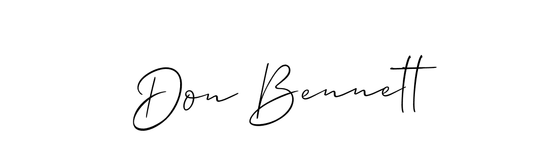 You can use this online signature creator to create a handwritten signature for the name Don Bennett. This is the best online autograph maker. Don Bennett signature style 2 images and pictures png