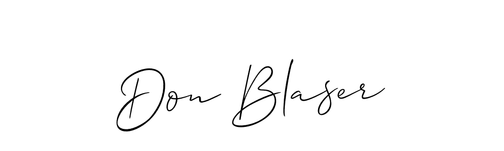 Similarly Allison_Script is the best handwritten signature design. Signature creator online .You can use it as an online autograph creator for name Don Blaser. Don Blaser signature style 2 images and pictures png