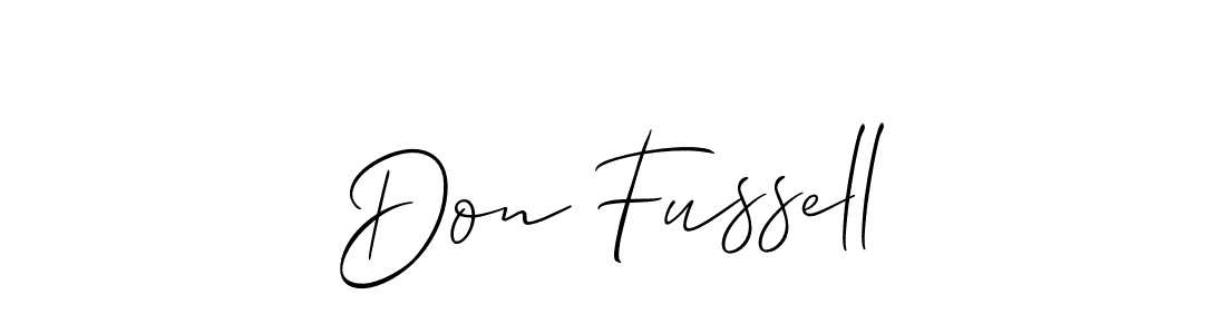 Also You can easily find your signature by using the search form. We will create Don Fussell name handwritten signature images for you free of cost using Allison_Script sign style. Don Fussell signature style 2 images and pictures png