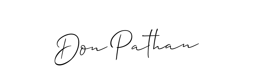 It looks lik you need a new signature style for name Don Pathan. Design unique handwritten (Allison_Script) signature with our free signature maker in just a few clicks. Don Pathan signature style 2 images and pictures png